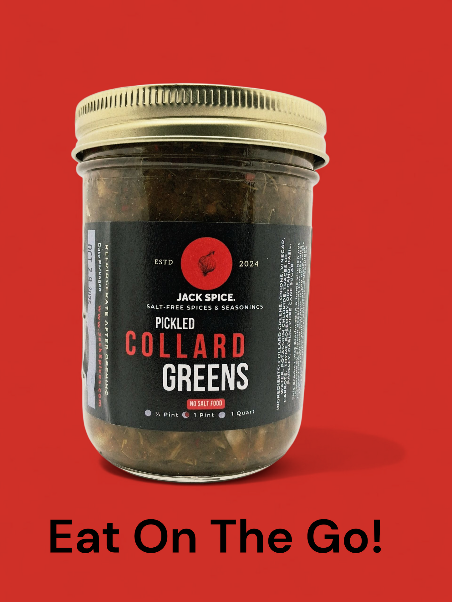 Pickled Collard Greens