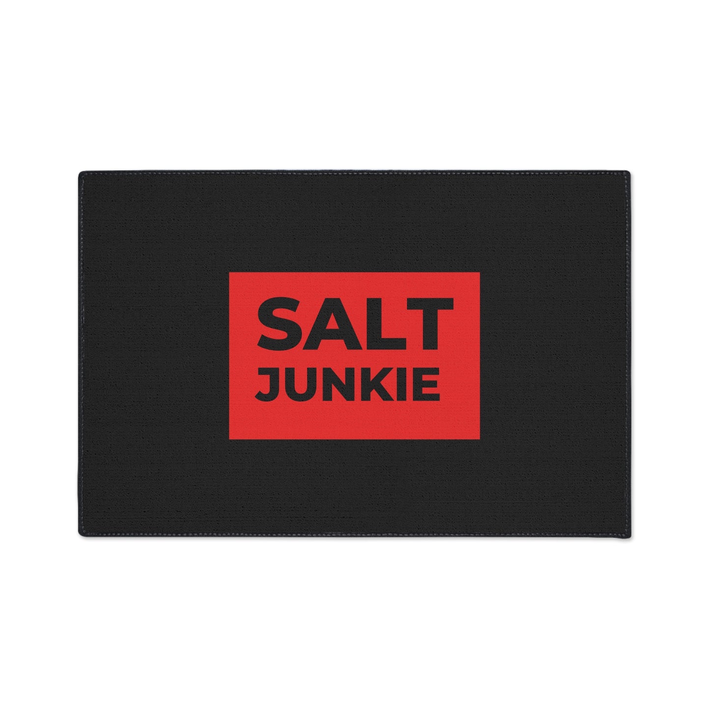 Salt Junkie Heavy Duty Floor Mat, Kitchen Mat, Entryway Rug, Non-Slip Mats, Gift for Fishing Lovers, Saltwater Fish Enthusiasts