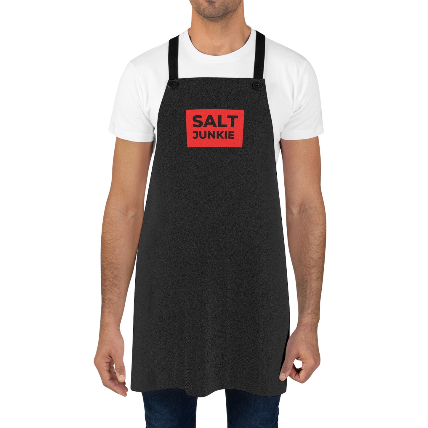 SALT JUNKIE Apron for Foodies Kitchen Gift | Cooking, Baking, Grilling Accessories | Unique Culinary Apparel