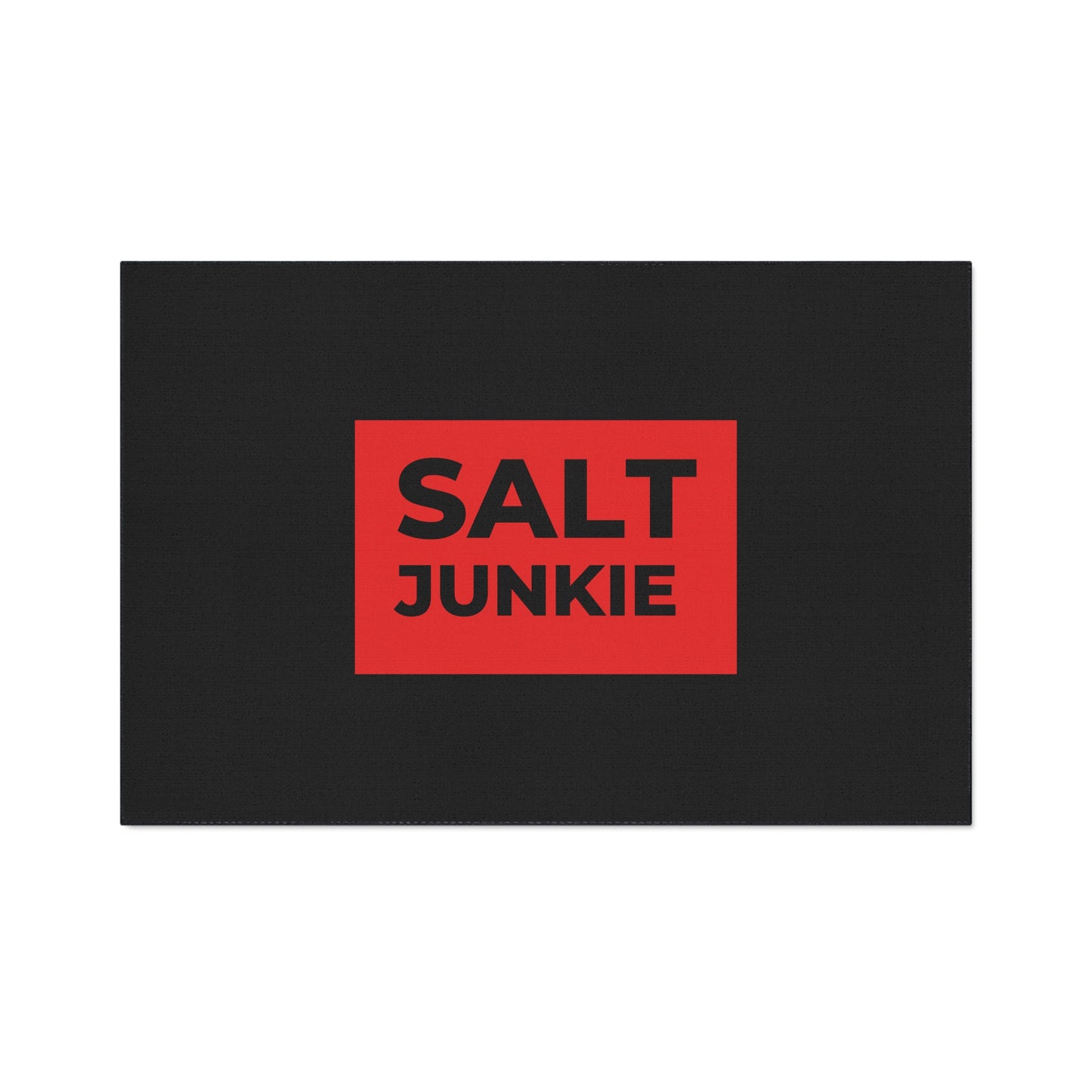 Salt Junkie Heavy Duty Floor Mat, Kitchen Mat, Entryway Rug, Non-Slip Mats, Gift for Fishing Lovers, Saltwater Fish Enthusiasts