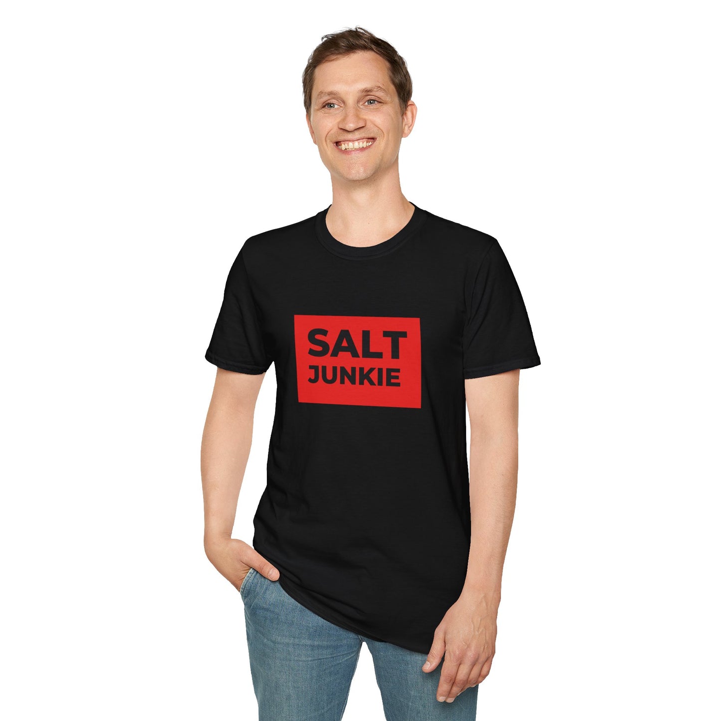 Salt Junkie Unisex T-Shirt | Gift for Food Lovers