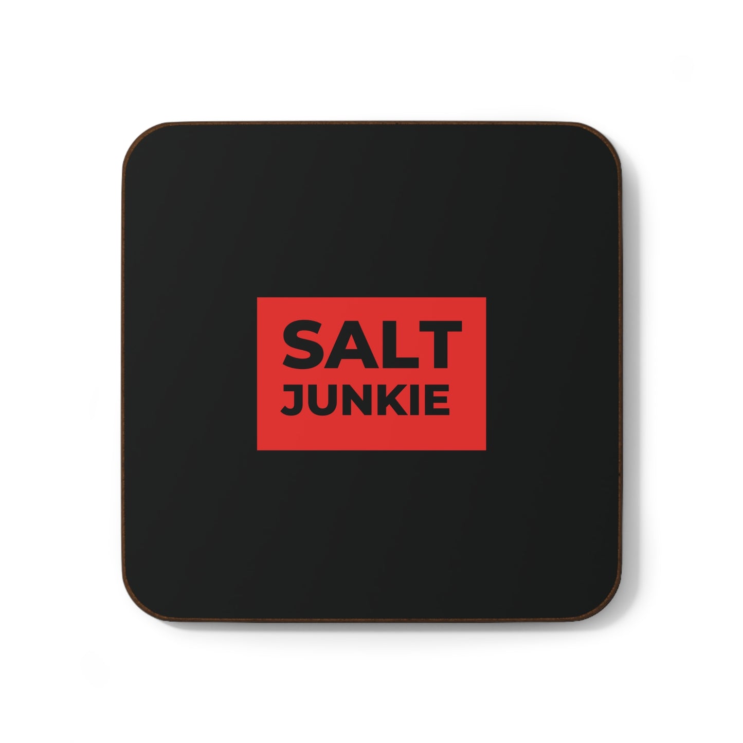 Salt Junkie Coaster Set | Funny Drink Coasters, Kitchen Decor, Gift for Salt Lovers, Home Bar Essentials, Unique Housewarming Gift