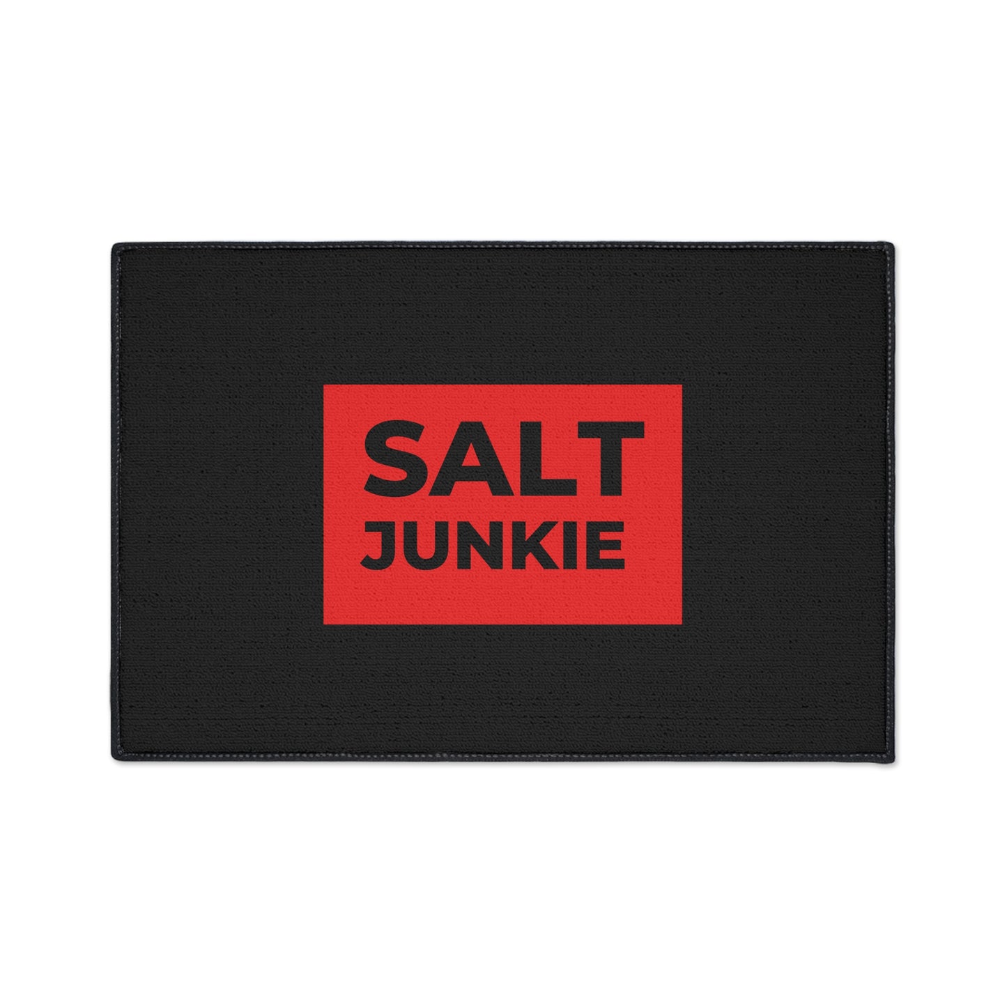 Salt Junkie Heavy Duty Floor Mat, Kitchen Mat, Entryway Rug, Non-Slip Mats, Gift for Fishing Lovers, Saltwater Fish Enthusiasts