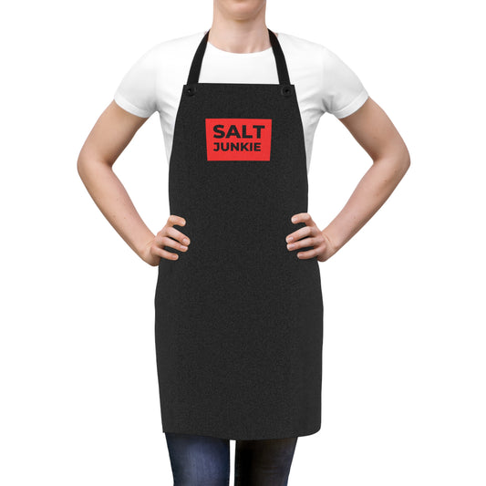 SALT JUNKIE Apron for Foodies Kitchen Gift | Cooking, Baking, Grilling Accessories | Unique Culinary Apparel
