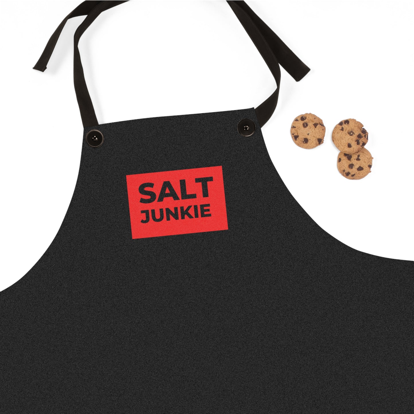 SALT JUNKIE Apron for Foodies Kitchen Gift | Cooking, Baking, Grilling Accessories | Unique Culinary Apparel