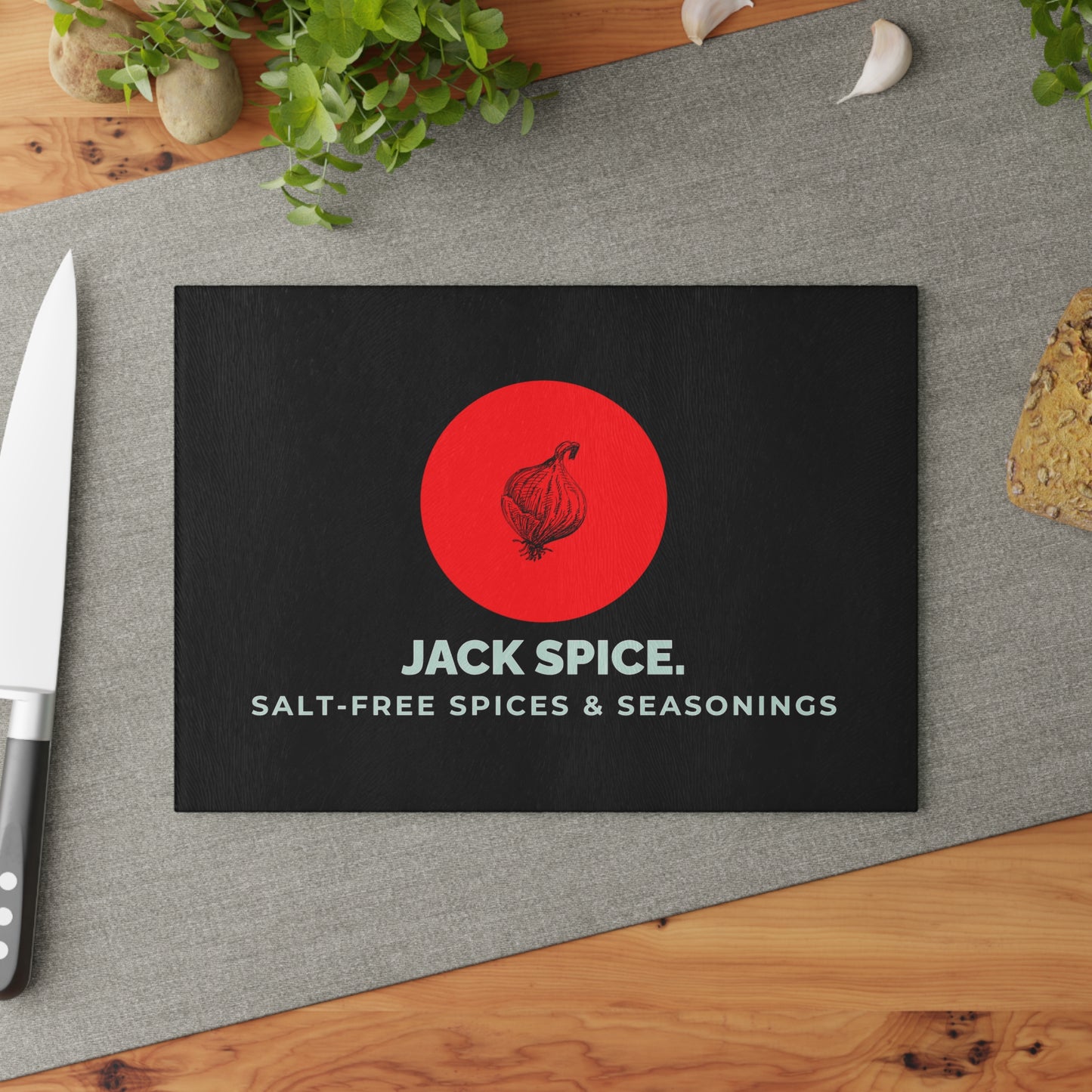 Jack Spice Glass Cutting Board