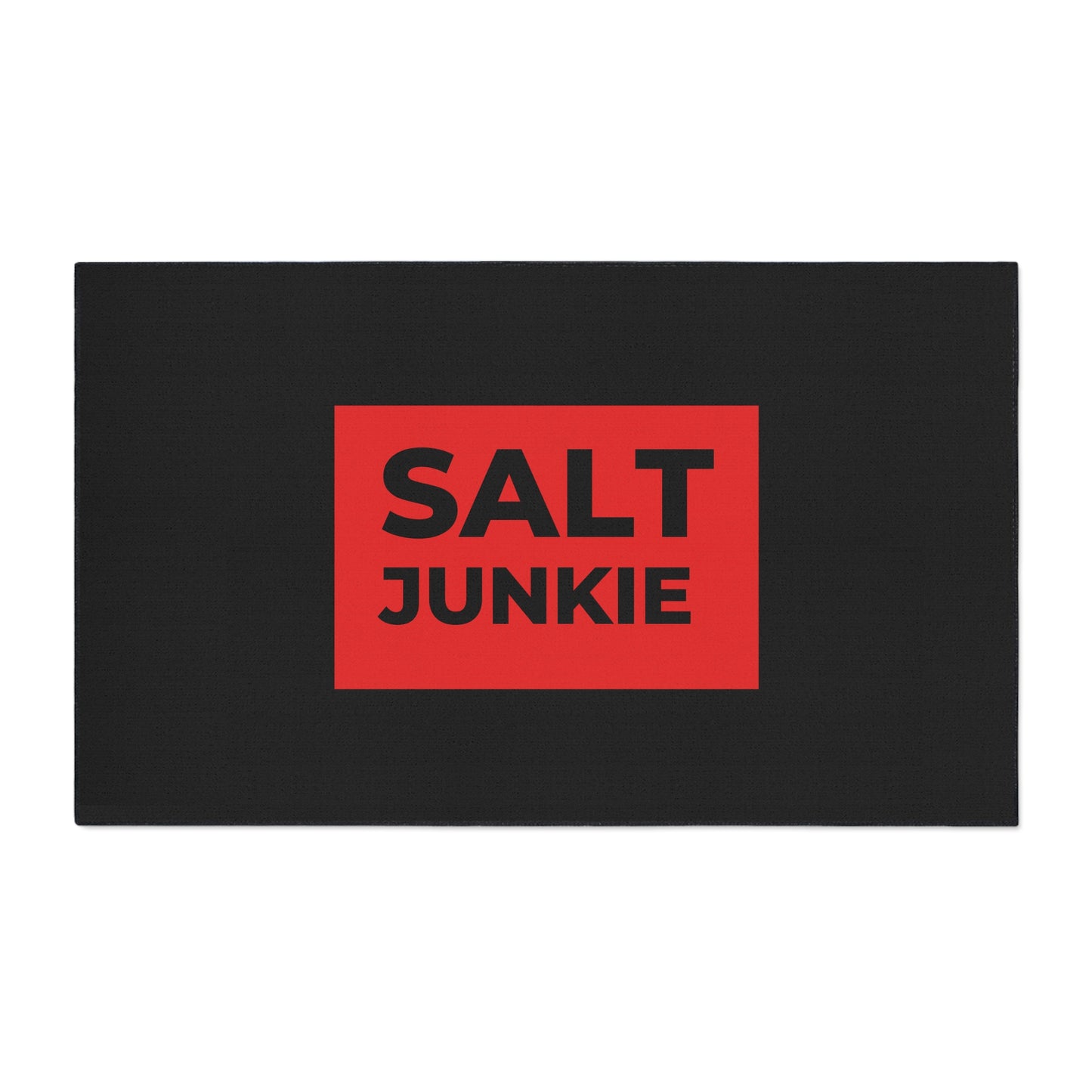Salt Junkie Heavy Duty Floor Mat, Kitchen Mat, Entryway Rug, Non-Slip Mats, Gift for Fishing Lovers, Saltwater Fish Enthusiasts