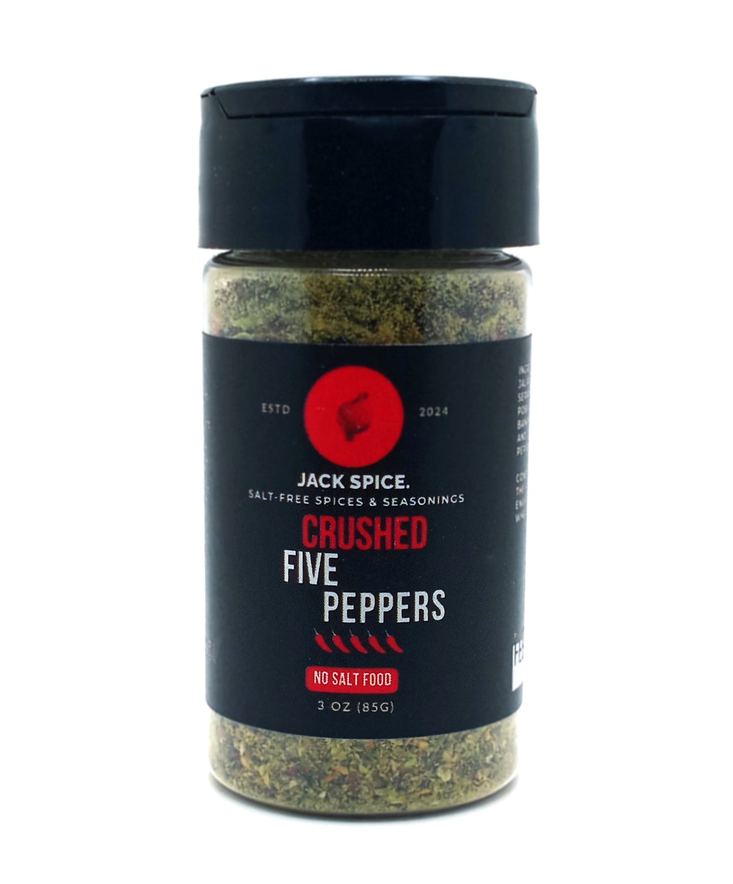 Crushed Five Peppers 3 OZ