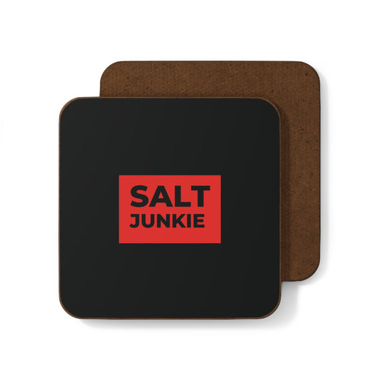 Salt Junkie Coaster Set | Funny Drink Coasters, Kitchen Decor, Gift for Salt Lovers, Home Bar Essentials, Unique Housewarming Gift