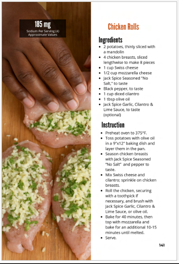 Lower-Salt Cooking With the Magical Powers of Jack Spice (E-book)