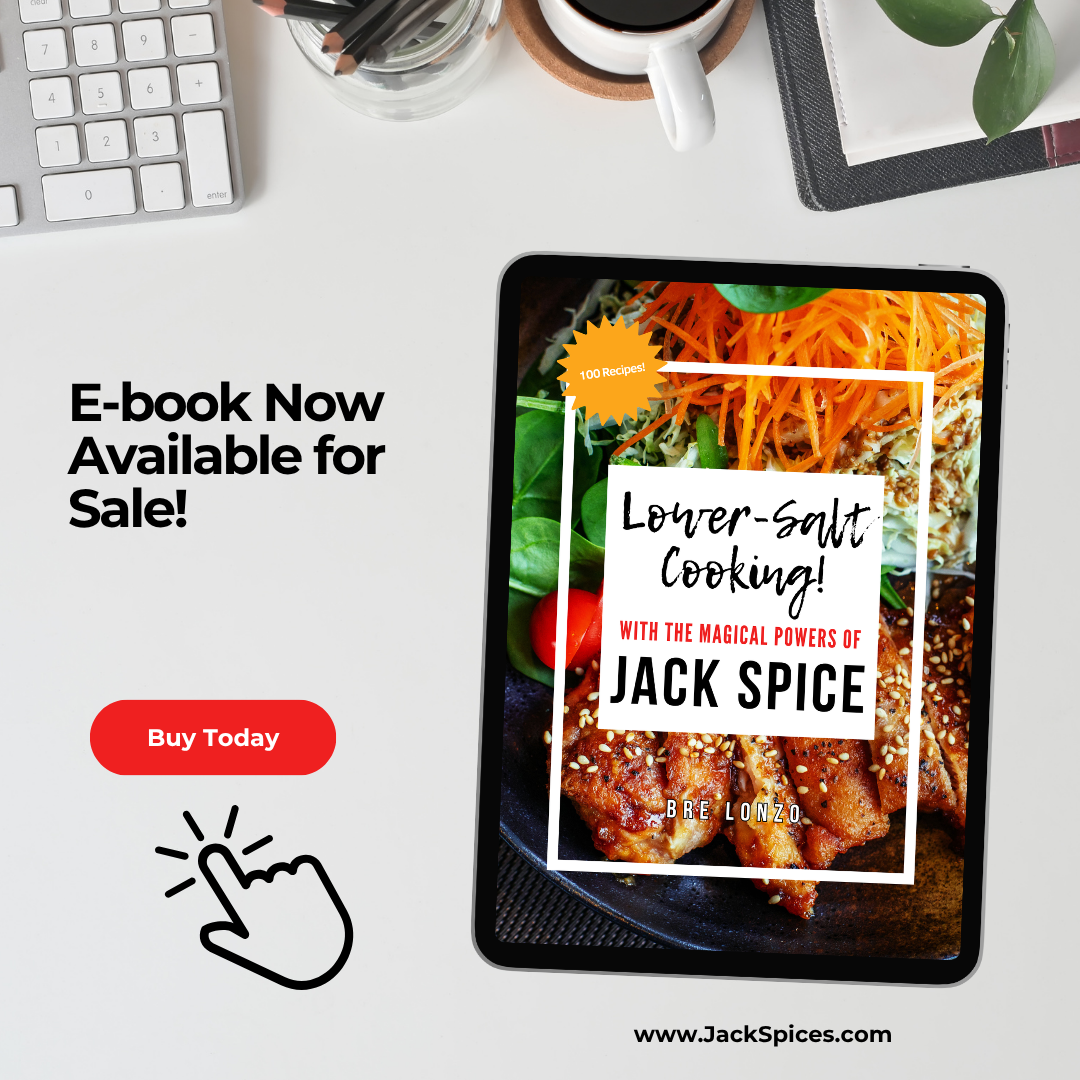 Lower-Salt Cooking With the Magical Powers of Jack Spice (E-book)