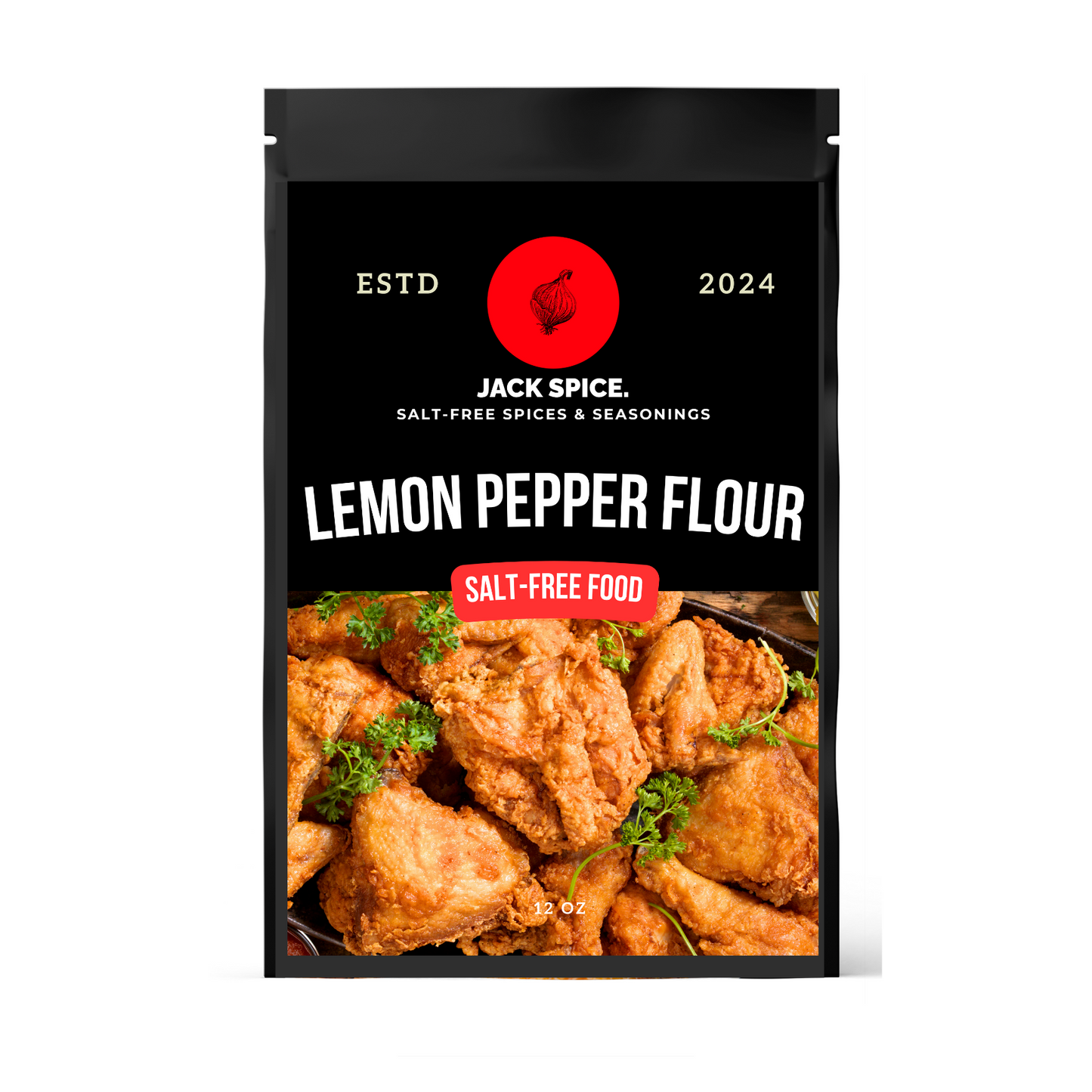 Jack Spice Lemon Pepper Flour 10 OZ