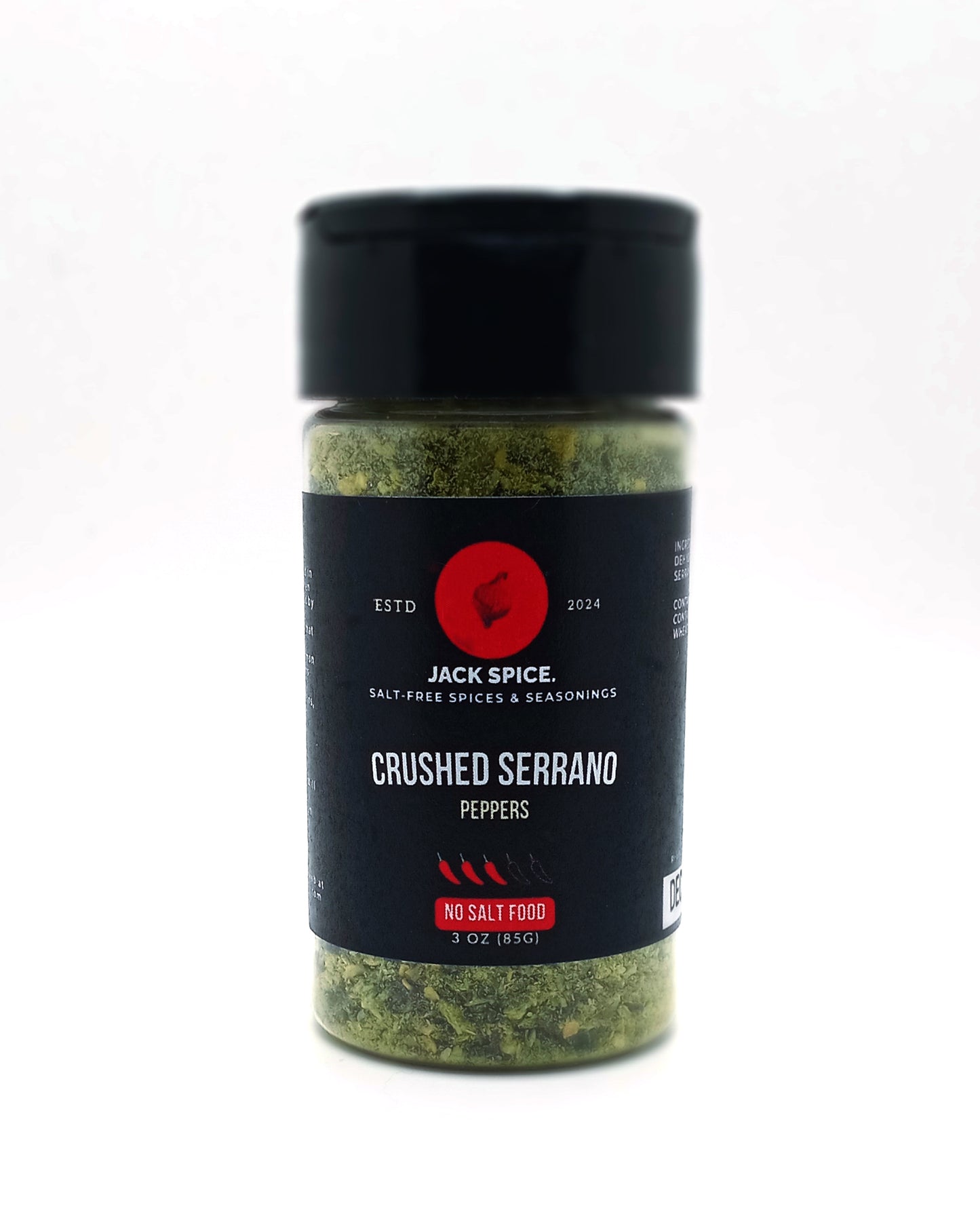 Crushed Serrano Peppers 3 OZ