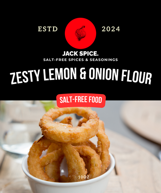 Zesty Lemon & Onion Flour 10 OZ